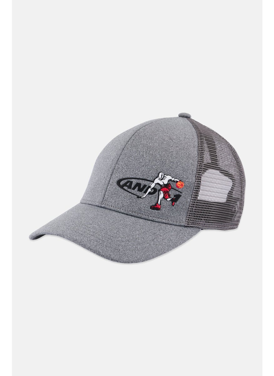 Men Brand Logo Cap, Grey - pzsku/ZCDC33694CBFA4D8E7150Z/45/_/1737642627/54c7281f-7b85-416d-a5b8-044f32fb7de4