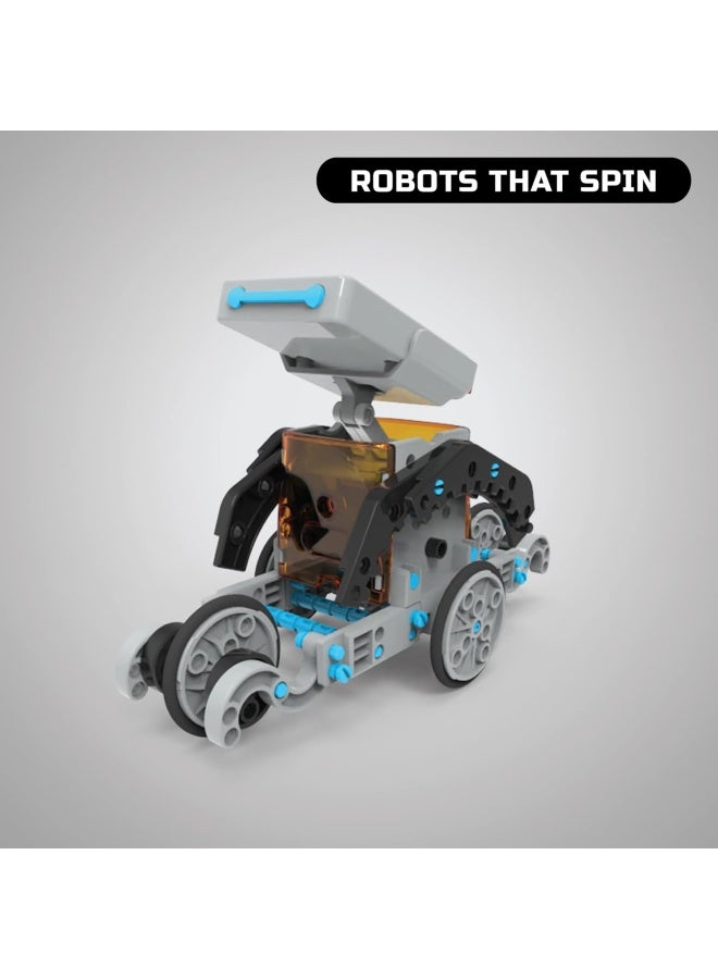 Homesmiths Discovery Mindblown Solar Vehicle Creations 197 Easy-Build-Pieces With 12 Unique Robotic Designs - Image 4