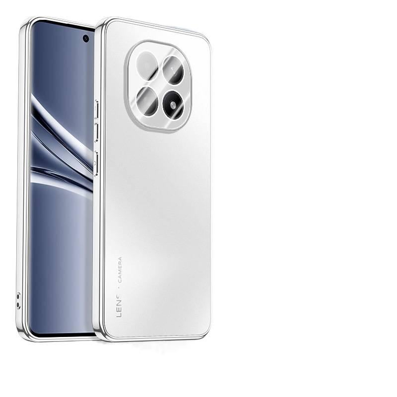 غطاء واقي بملمس جلد لـ Redmi Note 15 مع حماية من السقوط وملمس غير لامع مع مقاوم للصدمات مع طلاء كهربائي غير لامع AG مع رفيع باللون Frosted باللون الأحمر - Image 1