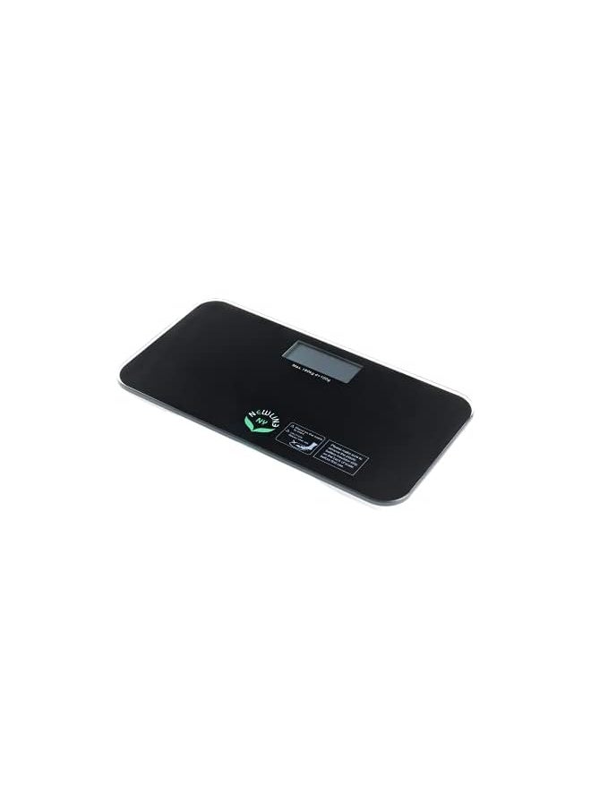 NEWLINE NY NewlineNY SBB0718M-NYBK Step-On Mini Travel Bathroom Scale, Cool Black  - Image 3