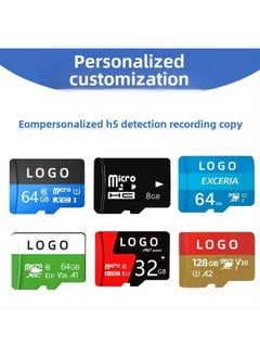 Generic 8G Memory Card 32G Mobile Phone 128G Camera 64G Monitoring Driving Recorder Supply 16G TF-Color:Black-Capacity:64gb (u3 Premium Version)  - Image 4