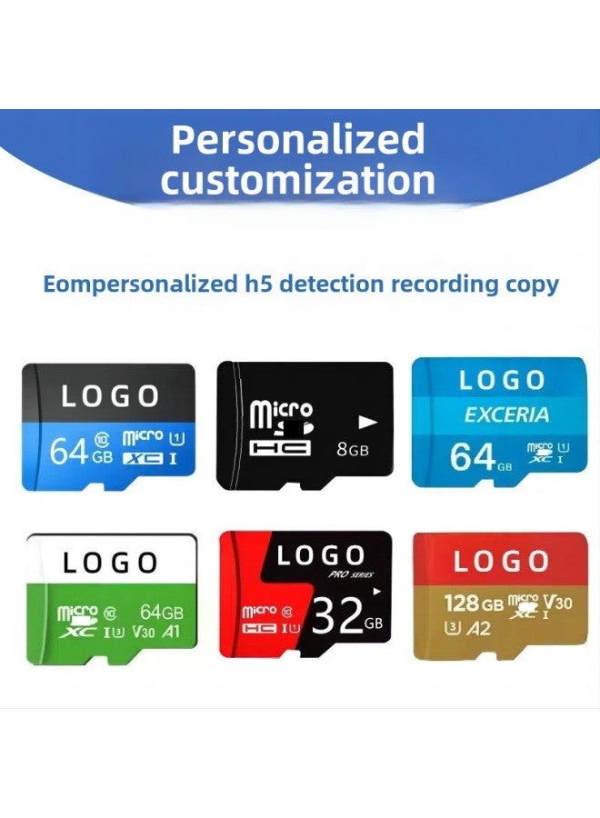 8G Memory Card 32G Mobile Phone 128G Camera 64G Monitoring Driving Recorder Supply 16G TF-Color:Black-Capacity:64gb (u3 Premium Version)  - Image 4