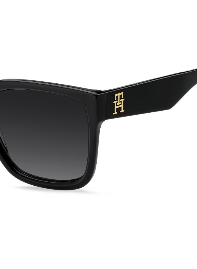 TOMMY HILFIGER TH 2342/S Sunglasses Black Square - Image 4