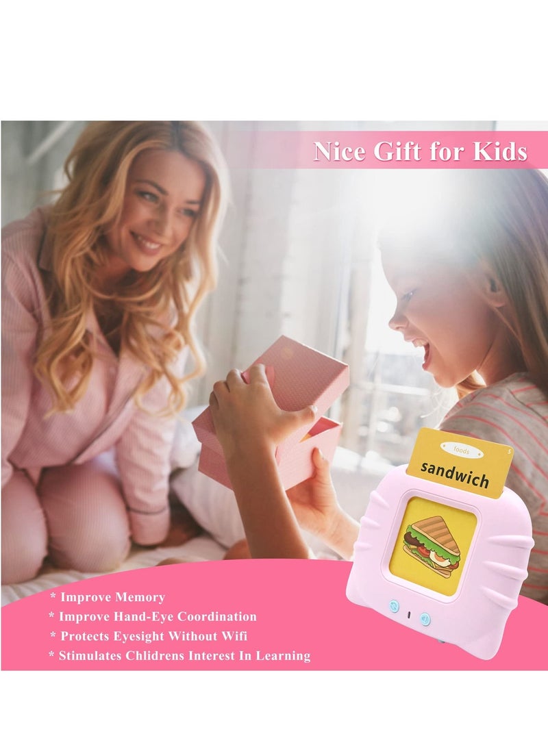 Flash Cards for Toddlers 2-4 Years, 112 Audible Talking Flash Cards 224 Words Educational Toys for 2 3 4 5 6 Year Old Boys Girls, Sight Words Flash Cards Kindergarten (Blue) - Image 5