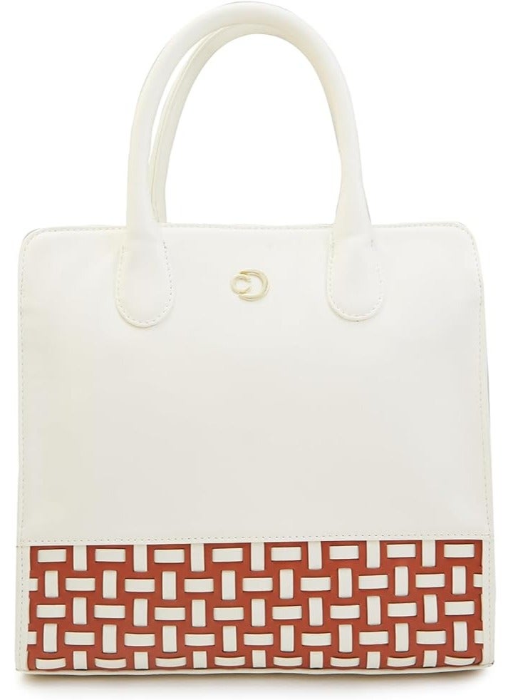 CAPRESE-ZETA LAPTOP TOTE LARGE VANILLA - Image 1