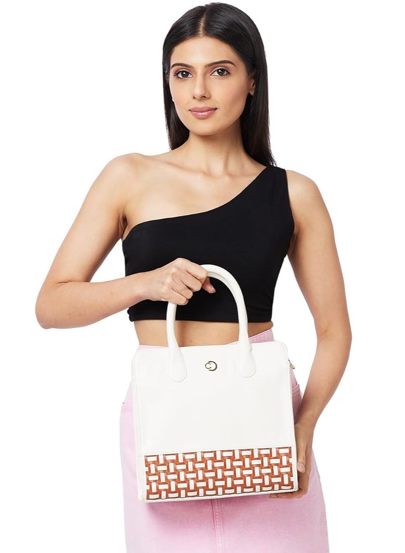 CAPRESE-ZETA LAPTOP TOTE LARGE VANILLA - Image 2