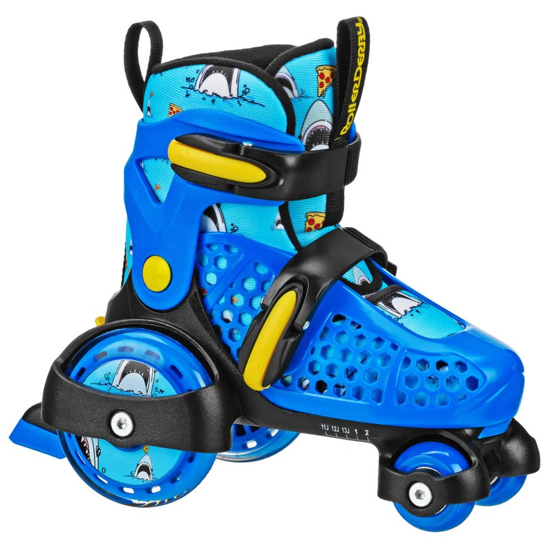Roller Derby Fun Roll Beginner Roller Skates by Roller Derby, Adjustable Sizing, Skates for Kids, Toddlers, Boys, Girls - Image 1