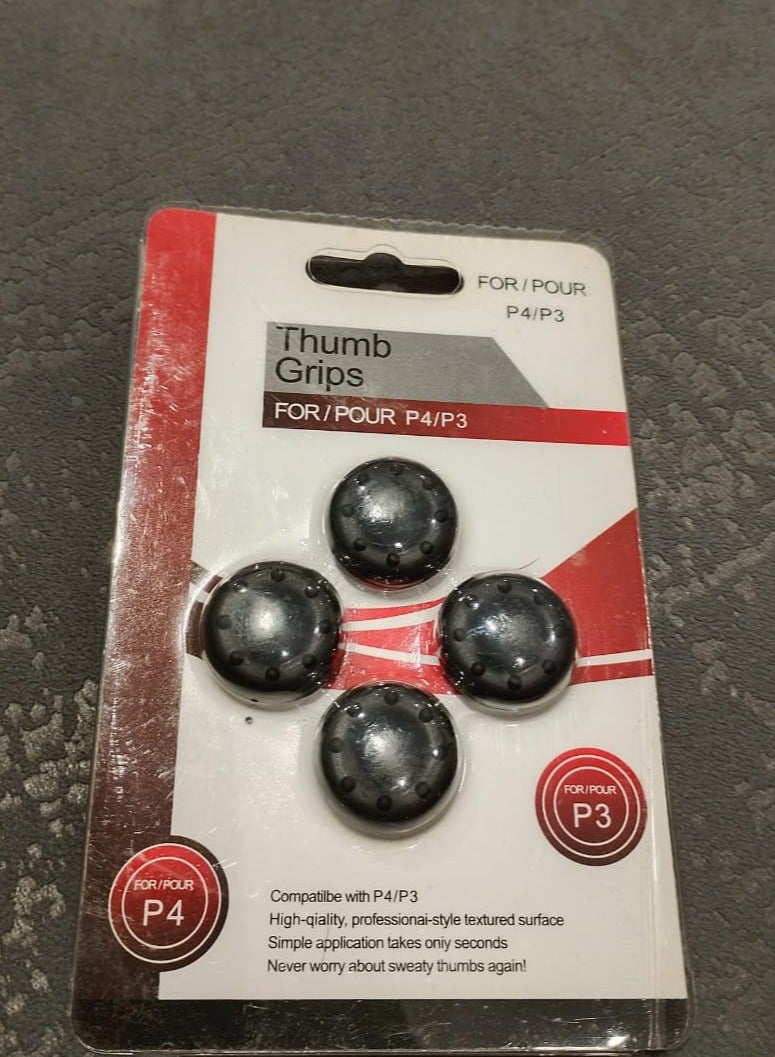 4-Piece Thumb Stick Caps For PlayStation 4 Or PlayStation 3 Controllers  - Image 3