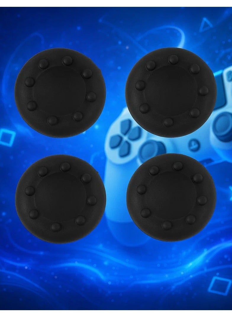 4-Piece Thumb Stick Caps For PlayStation 4 Or PlayStation 3 Controllers  - Image 1