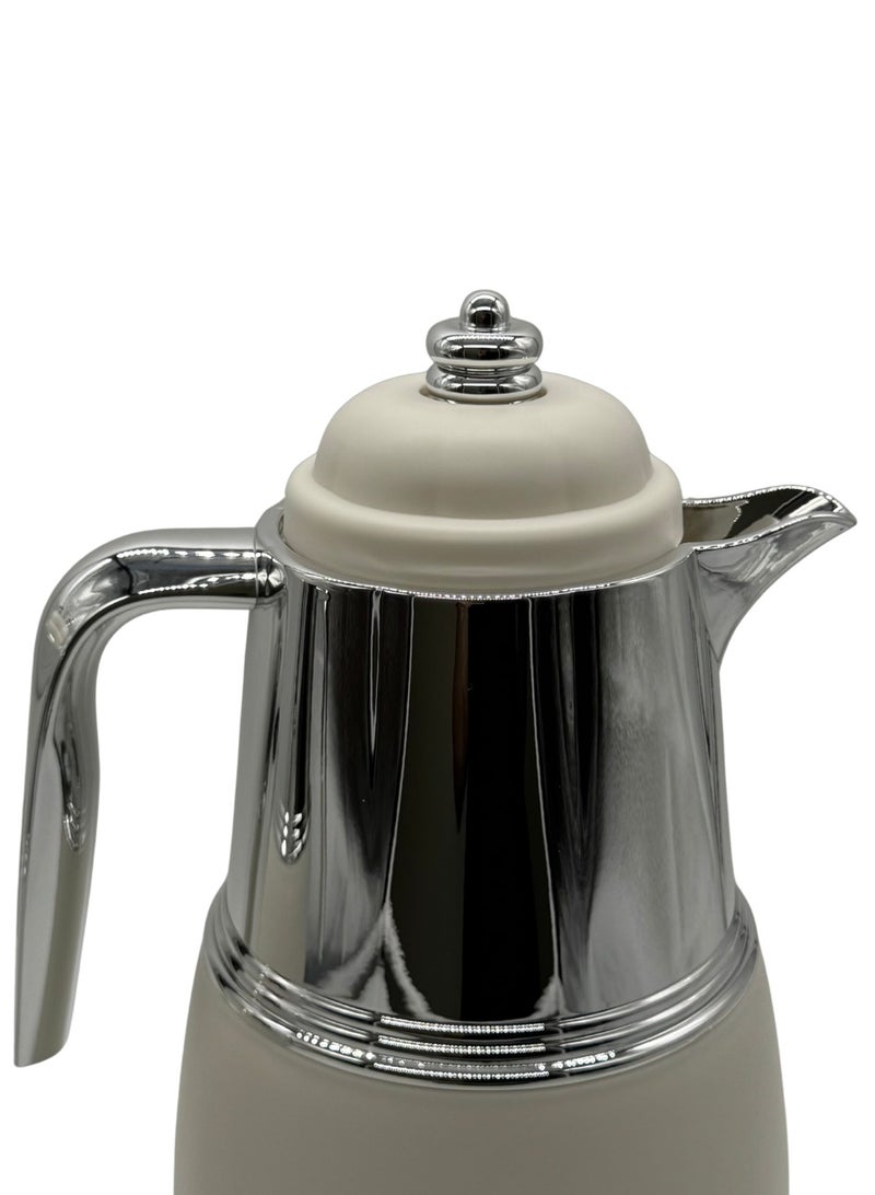 AL-GANNAS 2 Peice Thermos Set for Tea & Coffee | 1L & 0.7L | High-Quality with 2-Year Heat Retention Warranty | Elegant New Design - Image 4