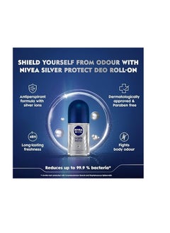 Pack Of 3 Nivea Silver Protect Roll On Deodorant for Men 50ml - pzsku/ZCDC41233935307555948Z/45/_/1722165367/9dd65b5f-aa2d-4ef3-8264-77016d20ba27