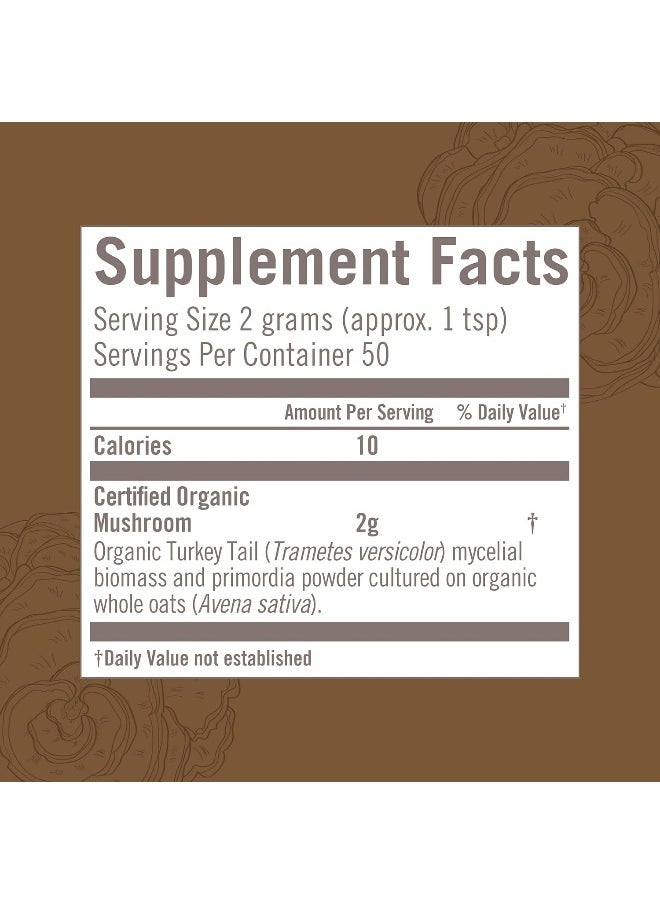 OM - Turkey Tail Organic Mushroom Powder 100G - Image 1