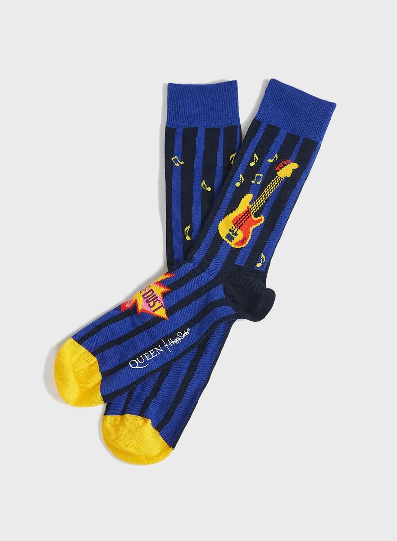 Happy Socks 6 Pack Queen Crew Socks