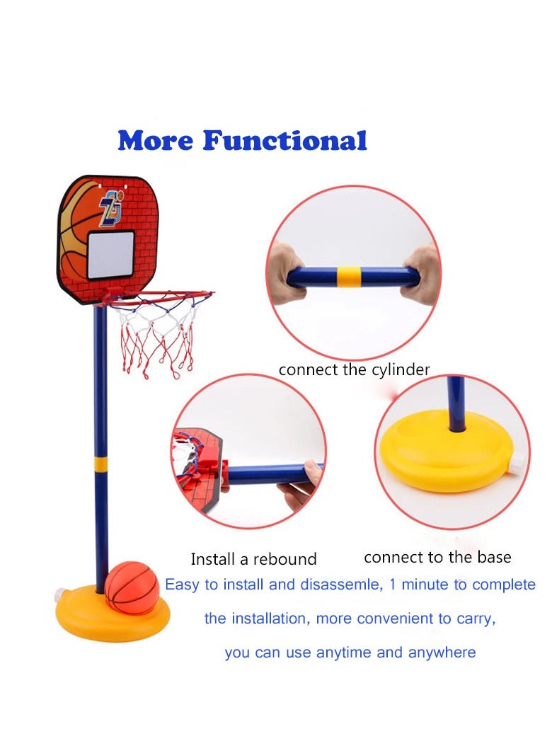 Hihonor Mini Basketball Hoop Toy Kit Indoor Outdoor Basketball Fan Sport Toy Set Kid Children Adult Basketball Goals Game - Image 3