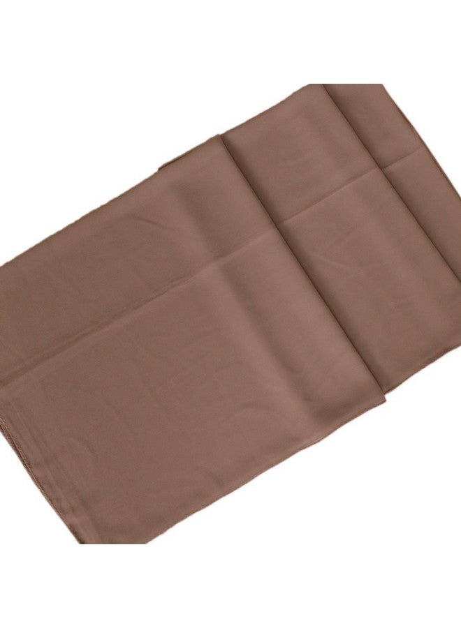 LMVERNA Solid Color Bubble Chiffon Scarf Women Muslim Hijab Long Scarf wrap Scarves - Image 3