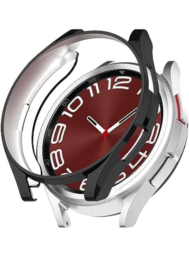 دادو غطاء حماية متوافق مع ساعة سامسونج جالاكسي 6 الكلاسيكية من مادة TPU مقاس 47 ملم باللون الأسود - Image 3