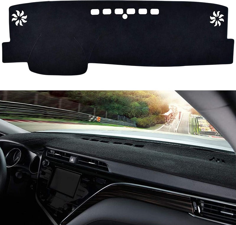 SPEEDWOW Dashboard Dash Board Cover Mat Carpet Compatible with 2018-2023 Toyota Camry - Image 1