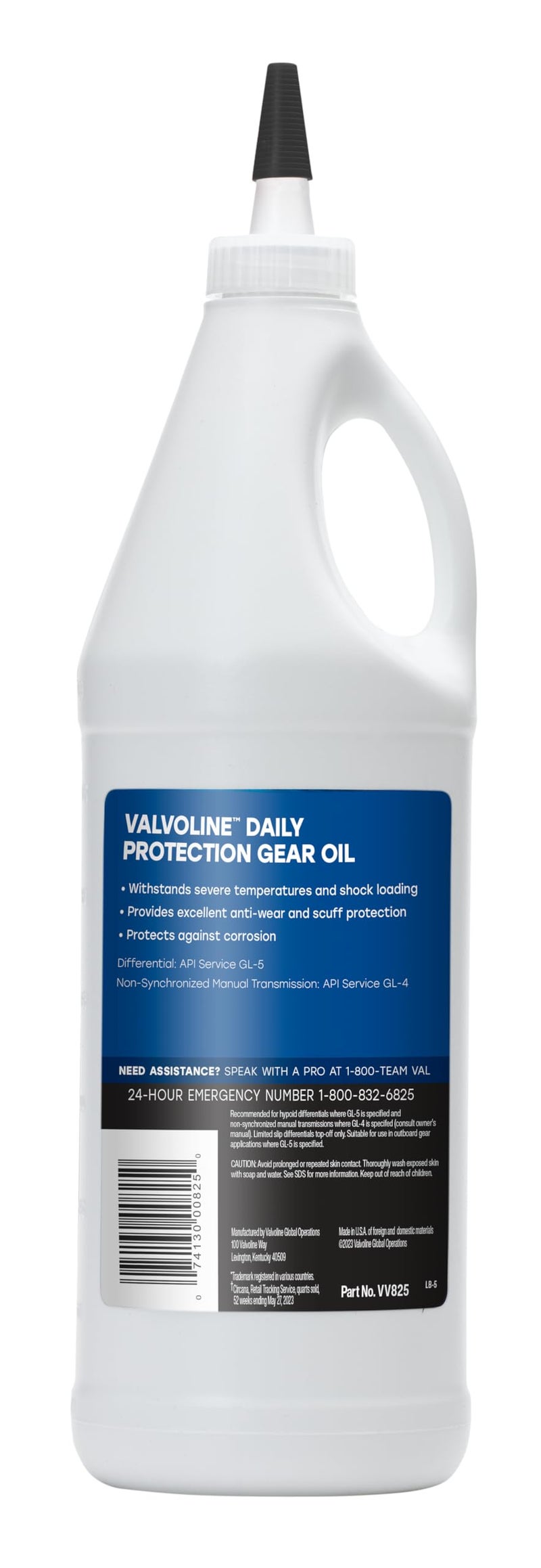 Valvoline Daily Protection 85W-140 Gear Oil 1 Quart - Image 2
