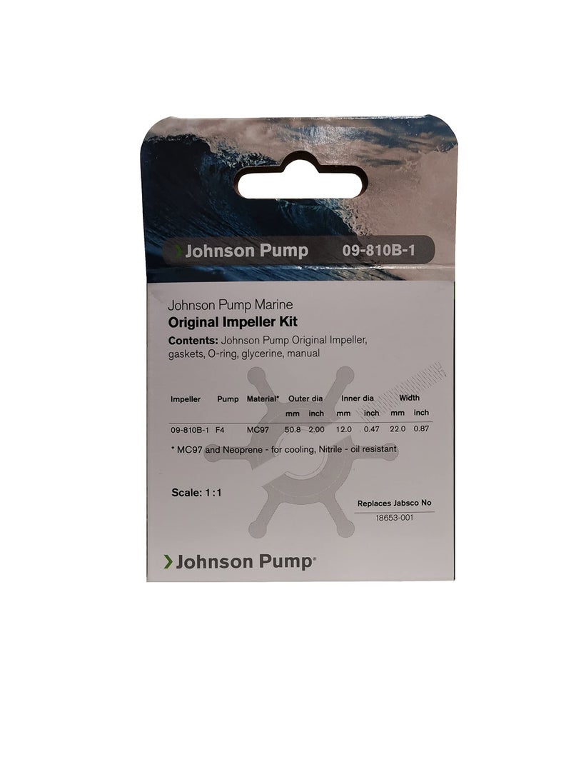 Johnson Pumps 09-810B-1 Impeller Kit - Image 3