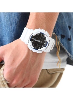 CASIO Men's G-Shock GA-100B-7A White Resin Quartz Watch  - Image 4