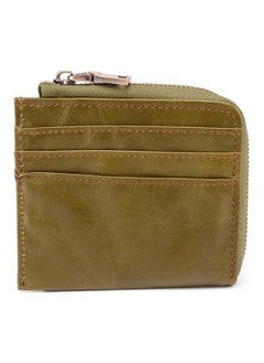 Zip Around Wallet Green