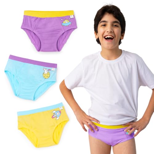 superbottoms Briefs for Boys |Supersoft Underwear for Boys | 3X Softer Underwear | Premium Briefs for Kids | Super Stretchy, Breathable, Gentle Elastics, No Scratchy Tags, AZO-Free Dyes - Image 1
