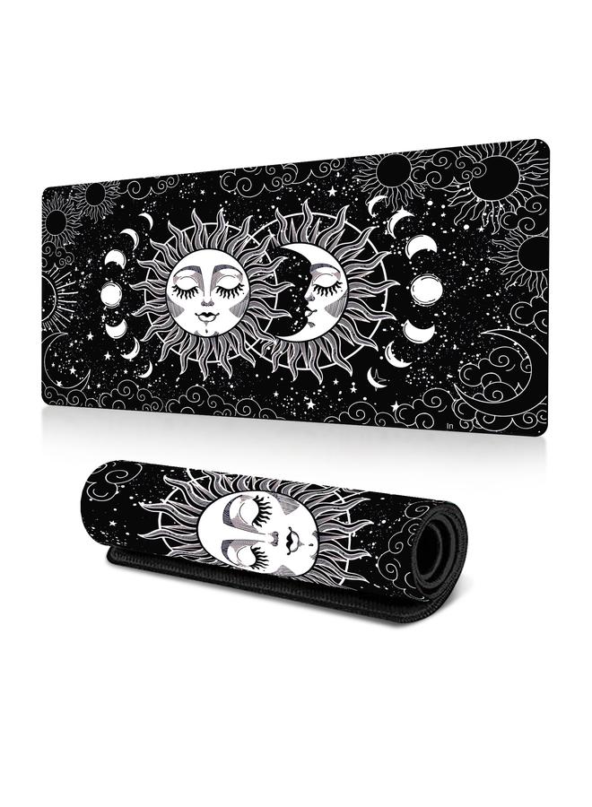 Bluejw Popular Cross-border Foreign Trade Landscape Painting Landscape Table Pad Mouse Pad Flowers And Trees Mouse Pad Large Wholesale Heat Transfer - Image 1