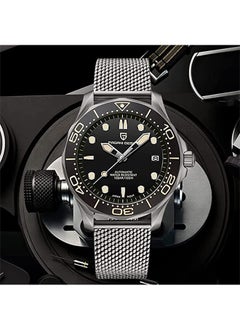 PAGANI DESIGN Men’s Mechanical Watch Stainless Steel Waterproof Wrist Watch Sapphire Glass Calendar Display Luminous Business NH35 Movement Clock  - Image 2