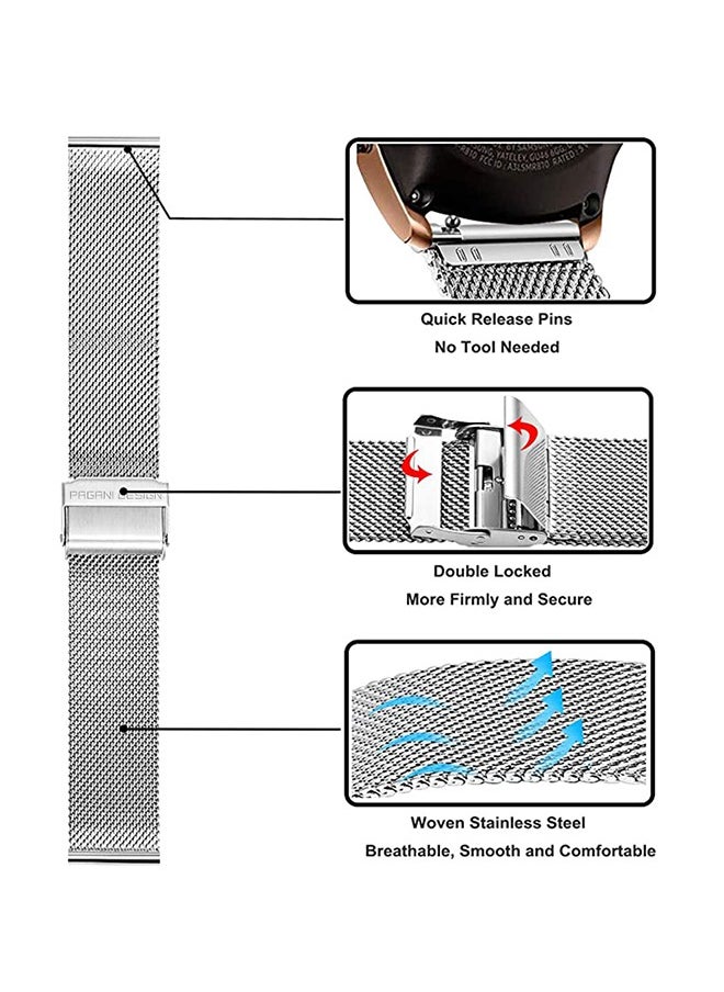 PAGANI DESIGN Men’s Mechanical Watch Stainless Steel Waterproof Wrist Watch Sapphire Glass Calendar Display Luminous Business NH35 Movement Clock  - Image 3