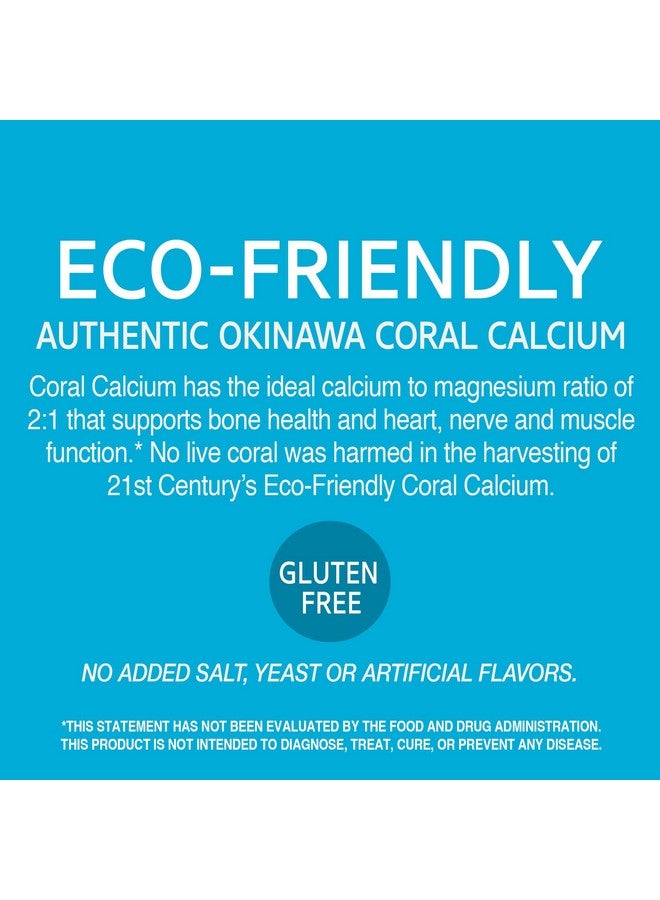 21st Century Coral Calcium Capsules, 1000 mg, 120 Count (22777) - Image 3