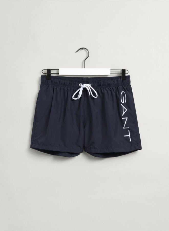 Gant Short Cut Lightweight Logo Swim Shorts