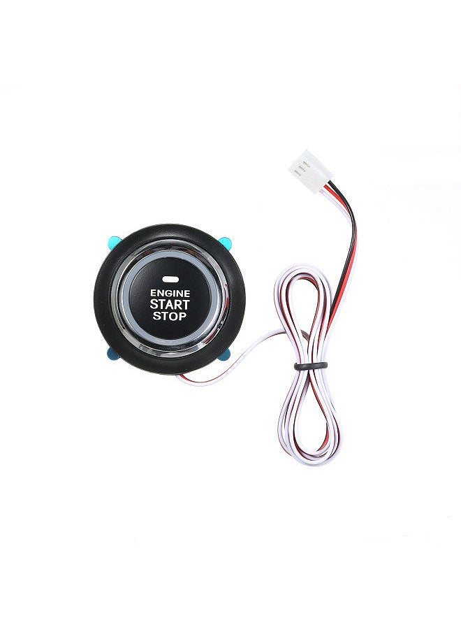 Generic - Passive Keyless Entry Car Alarm System Car Keyless Entry Starter System Lock Unlock Push Button Car Remote Starter Stop System - Image 1