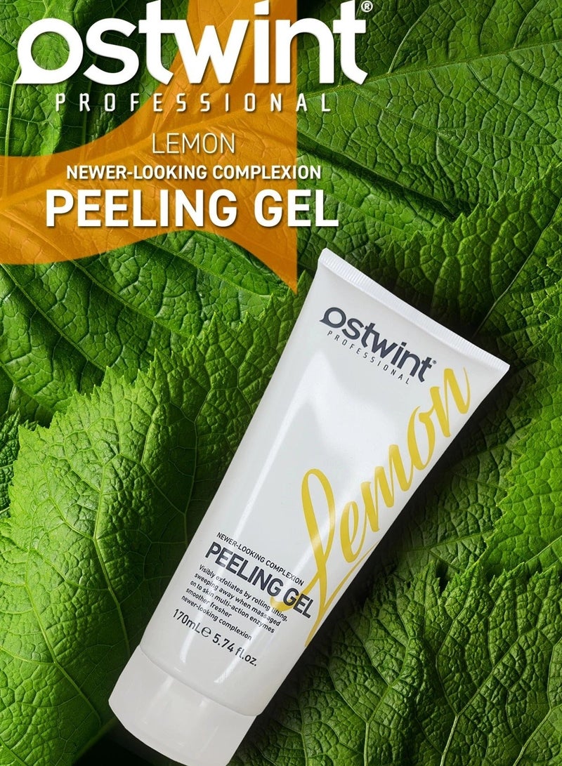 Ostwint Serum and peeling gel offer Hyaluronic Acid Peptide Moisturizing, Plumping, Revitalizing, Anti-Wrinkle Serum 30ml & Lemon Scrub Gel 170ml is suitable for all skin types. It deeply cleanses the skin and pores, removes blackheads, pimples, and blemishes, and removes dark skin tone. It contains herbal extracts that revitalize the skin by cleansing it of dead skin.Bundle - Image 3