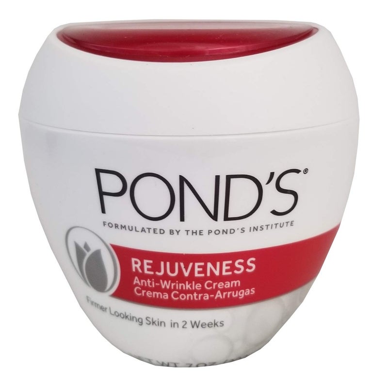 Pond's Ponds Rejuveness Anti-Wrinkle Cream 7 Ounce Jar - 2 Pack - Image 1