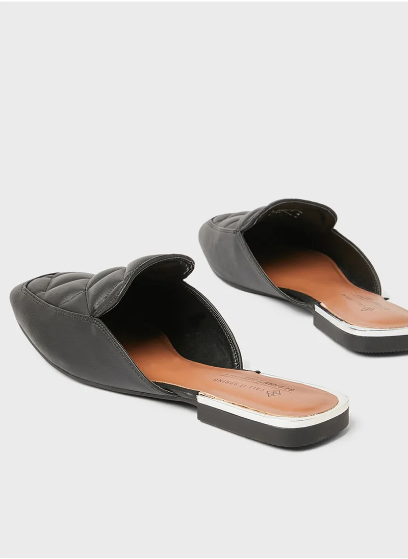 CALL IT SPRING Dollie Quilted Slip Ons