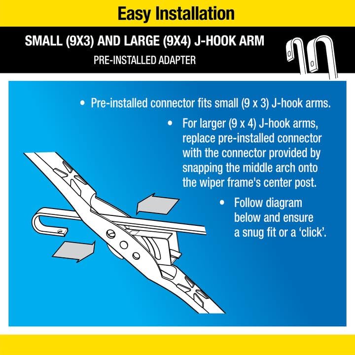 Rain-X WeatherBeater All-Season Conventional Windshield Wiper Blade - 22" (Pack of 2) - Image 4