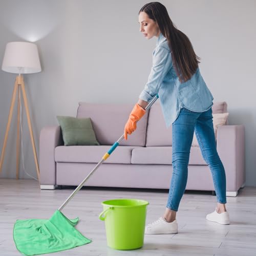 SmoothNovelty منشفة تنظيف ميكروفايبر كبيرة جداً 10 قطع 30" × 20" منشفة أرضية قابلة لإعادة الاستخدام والغسل خالية من الوبر - Image 2