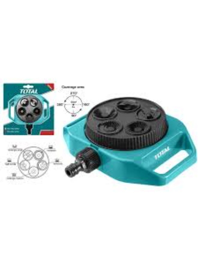 TOTAL 5-in-1 Circular Water Spray Nozzle - Image 2