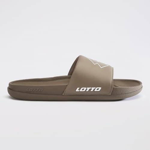 Lotto Men Enduro Plus Brown Slides - Image 2