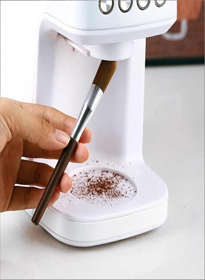 Kitnish Coffee Brush,2pcs Espresso Brush+Coffee Scoop,Coffee Cleaning Brush,Coffee Grinder Brush Coffee Filter Cleaning Brush,Suitable for Espresso Machine with Grinder for Home,Espresso Machine Cleaning Set - Image 4