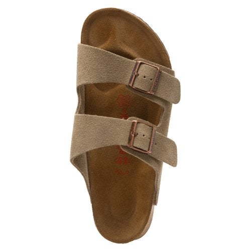 Birkenstock Unisex Arizona Sandal,Taupe Suede,46 M EU - Image 4
