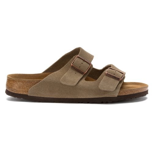 Birkenstock Unisex Arizona Sandal,Taupe Suede,46 M EU - Image 2