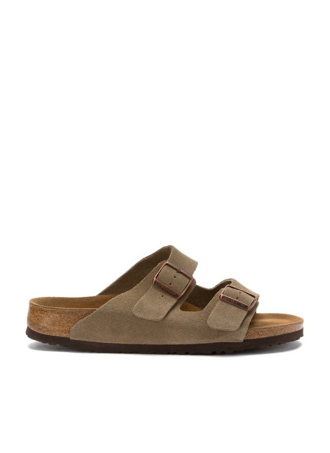 Birkenstock Unisex Arizona Sandal,Taupe Suede,46 M EU - Image 1