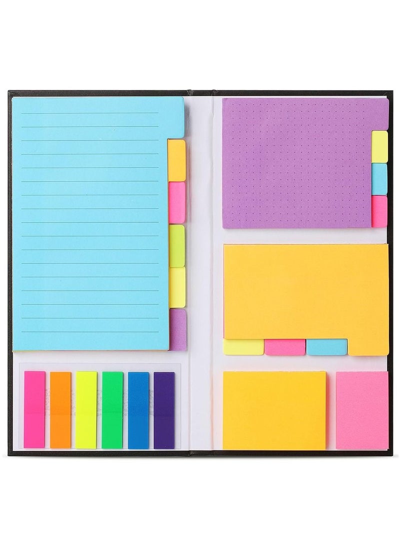Generic Sticky Notes Set, 410 Pack, School Supplies, Office Supplies, Planner Sticky Note Dividers Tabs, Book Notes  - Image 1