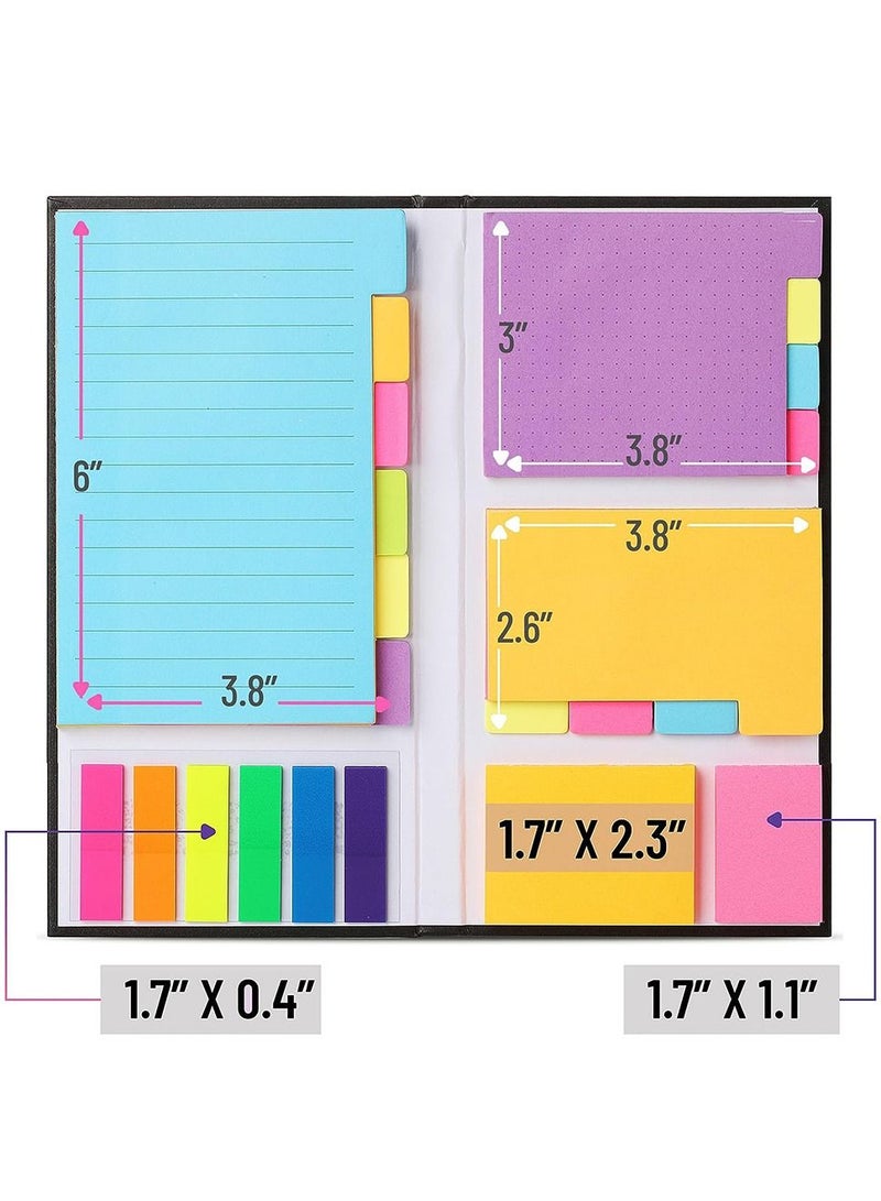 Generic Sticky Notes Set, 410 Pack, School Supplies, Office Supplies, Planner Sticky Note Dividers Tabs, Book Notes  - Image 3