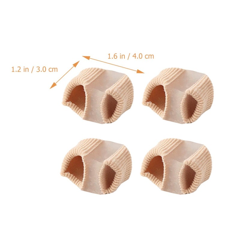 4 Pcs Bunion Corrector Toe Separators Set for Overlapping Toes and Hallux Valgus Relief - Image 3