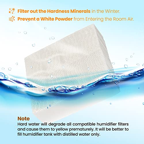 ANTOBLE 1043 Humidifier Filter Replacement for Essick Air AIRCARE EP9500 EP9700 EP9800 EP9R500 EP9R800 826000 831000 and Bemis Space Saver 800 8000 Series Evaporative Humidifiers - Image 5