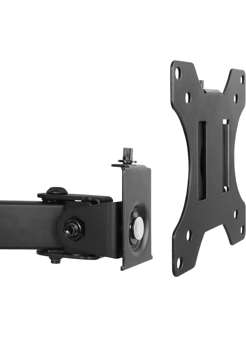 Generic Lucky Owl Dual Arm Adjustable Monitor Mount for 17-32 Inch Screens, Heavy Duty with 360° Rotation and VESA 100x100mm Support, Max Load 9kg  - Image 5