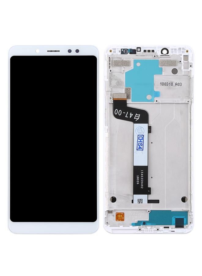 erorex Replacement TFT LCD Screen for Xiaomi Redmi Note 5 / Note 5 Pro Digitizer Full Assembly with Frame White - Image 3