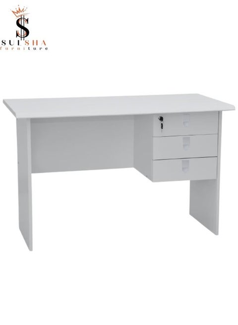 3 Drawer Wooden Office Table Office Desk Computer Table